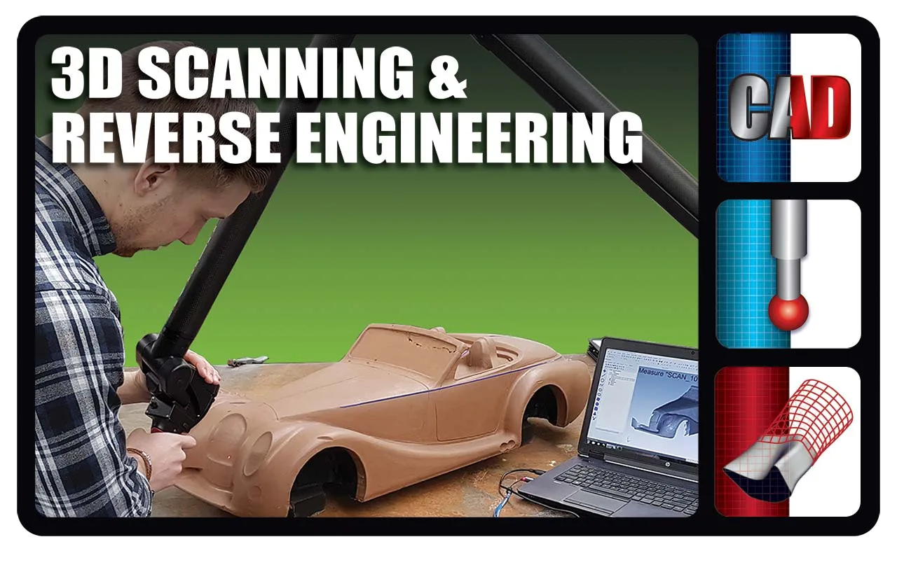 การสแกน 3 มิติเพื่อทำ Reverse Engineering ด้วย Verisurf